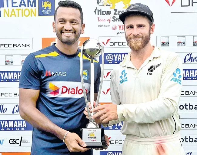 New Zealand skittle Sri Lanka top order to scent victory - Sakshi