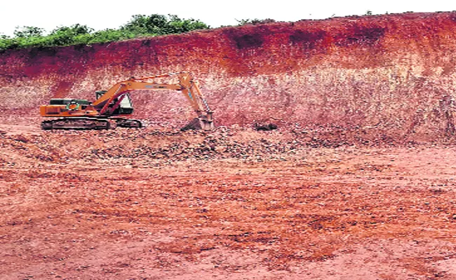 Illegal Granite Works In East Godavari - Sakshi