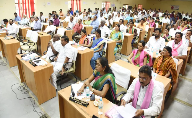 Zilla parishad Meeting In Adilabad - Sakshi