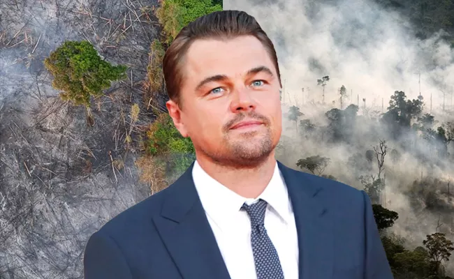 Hollywood Hero Leonardo DiCaprio Pledges Rs 36 Crore in Aid for Amazon Wildfires - Sakshi