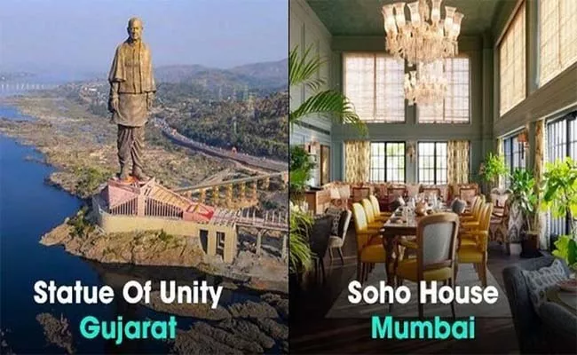 Statue of Unity and Soho House in TIMEs 100 Greatest Places 2019 List - Sakshi