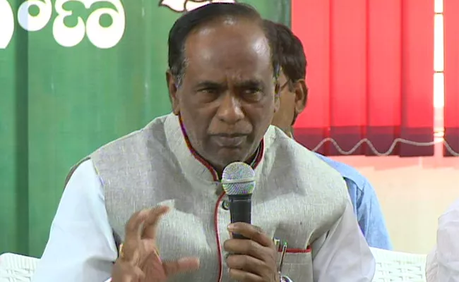 Telangana BJP President K Laxman Talks In Paleru BJP Meeting In Mahabubnagar - Sakshi