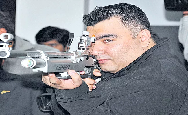 Gagan Narang Start Practice For Fifth Olympics - Sakshi