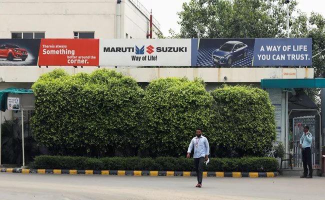 Maruti Suzuki cuts temporary jobs to cope with slowdown in auto sales - Sakshi