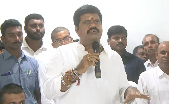 Minister Avanti Said YS Jagan Mohan Reddy Will Provide A Lasting Solution To The Land Acquisition Of Simhachalam Pancha Villages - Sakshi