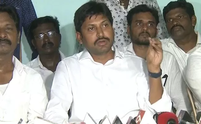 YSRCP MLA Kothari Abbaya Chowdary Fires On Chintamaneni Prabhakar - Sakshi