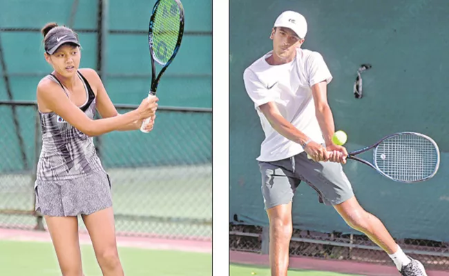 Pimrada And Sandeepthi Enters Final Of ITF Tourney - Sakshi