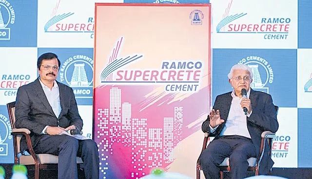 Ramco Cement launches Supercrete Cement in AP and Telangana - Sakshi