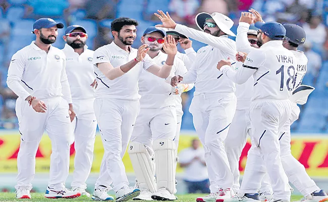 Team India Ready For Second Test In West Indies - Sakshi