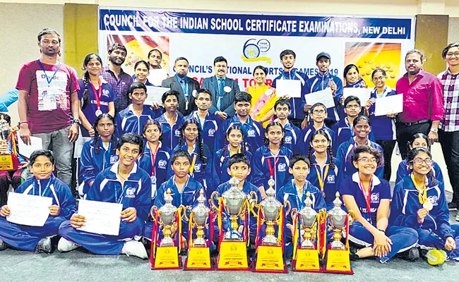 AP And Telangana Carroms Teams Bag Six Medals - Sakshi