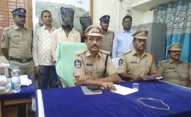 Two Men Arrested For Burglary And Sexual Assault In Cheerala - Sakshi