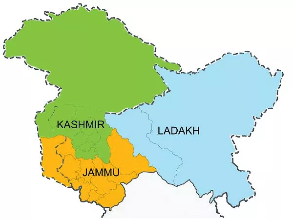 Modi govt is not trying to split Jammu and Kashmir into three parts - Sakshi