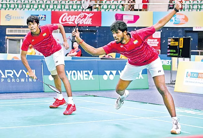 Satwiksairaj Rankireddy-Chirag Shetty Enter finals - Sakshi