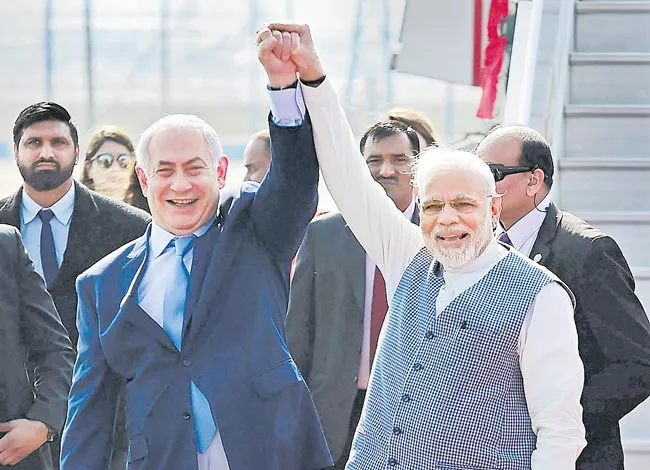 Israel, India bond over Twitter on Friendship Day - Sakshi