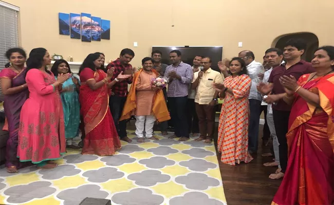 TPAD Felicitates Playback Singer Ramachari In Dallas - Sakshi