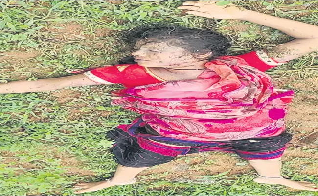 Husband Killed Pregnant Wife Brutally In Ibrahimpatnam - Sakshi