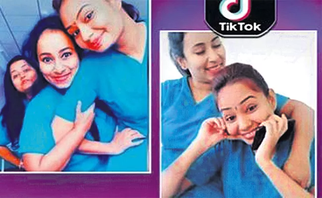 Employees Negligence on Duty Tik Tok Videos Posting in Social Media - Sakshi