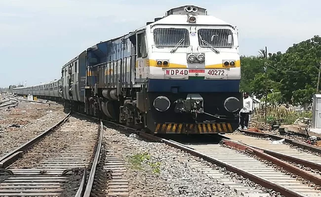 Dubling Railway Line Started In West godavari - Sakshi