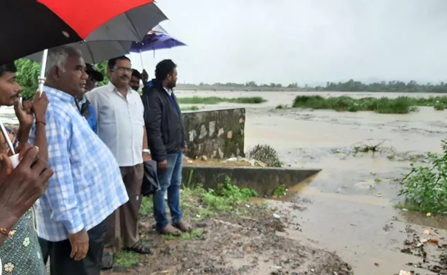 Nagavali Vamsadhara Rivers Overflowing In Srikakulam - Sakshi