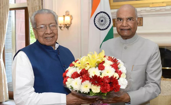 Andhra Pradesh Governor Biswa Bhushan Meets President In Delhi - Sakshi