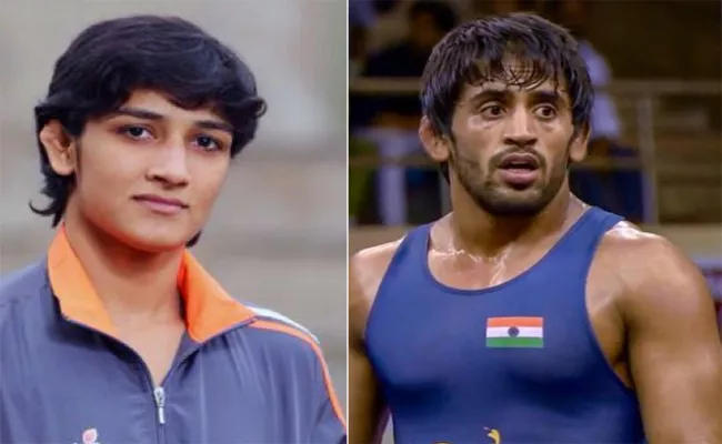 Bajrang Punia To Tie Knot With Sangeeta Phogat After Tokyo Olympics - Sakshi