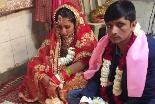 Gangster and Cop Get Married in Greater Noida - Sakshi