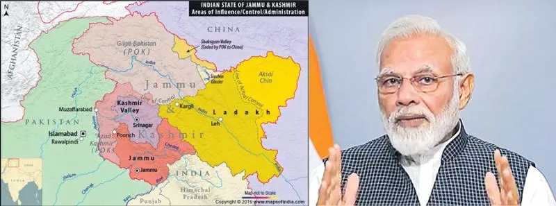 PM Modi to address the nation at 4 PM on Article 370, Kashmir issue - Sakshi