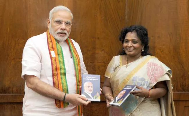 tamilisai soundararajan Appointed As Telangana Governor - Sakshi