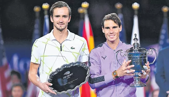 Rafael Nadal Wins His 19th Grand Slam Title at the US Open 2019 - Sakshi