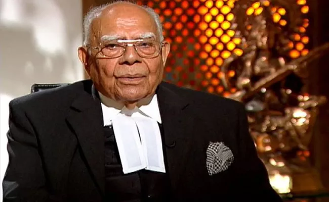 Editorial On Senior Advocate Former Union Minister Ram Jethmalani - Sakshi