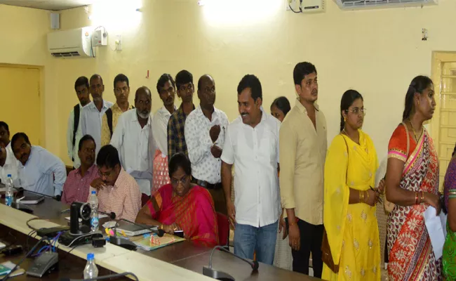 Grevens Program Held Every Monday At The Collectorate In Khammam - Sakshi