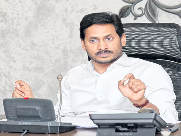 YS Jaganmohan Reddy review with District Collectors and SPs in Video Conference - Sakshi