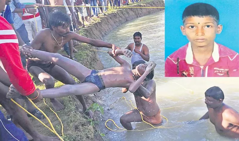 Gurukula Student Drowns In Pool At Dubbaka  - Sakshi