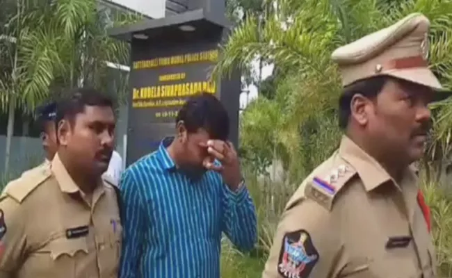 Ajay Chaudhary Arrested For Laptop Theft Case In Sattenapalli - Sakshi