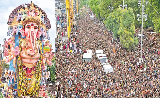 Khairathabad Maha Ganesh Nimajjanam Special Story - Sakshi