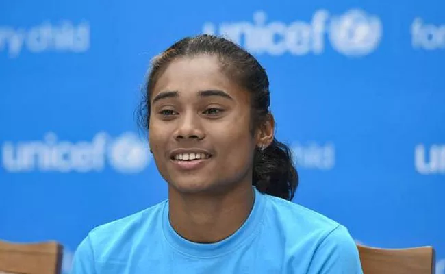 Hima Das named Gatorade brand ambassador  - Sakshi