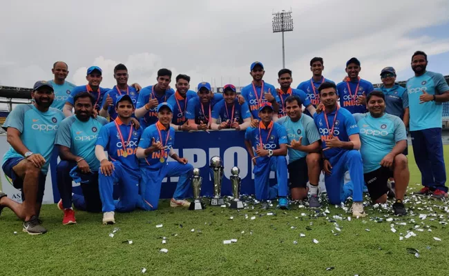 Team India Seal A Thrilling 5 run win over Bangladesh in U19 Asia Cup - Sakshi