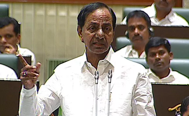 Telangana CM KCR Slams Congress Over Criticism On State Budget - Sakshi