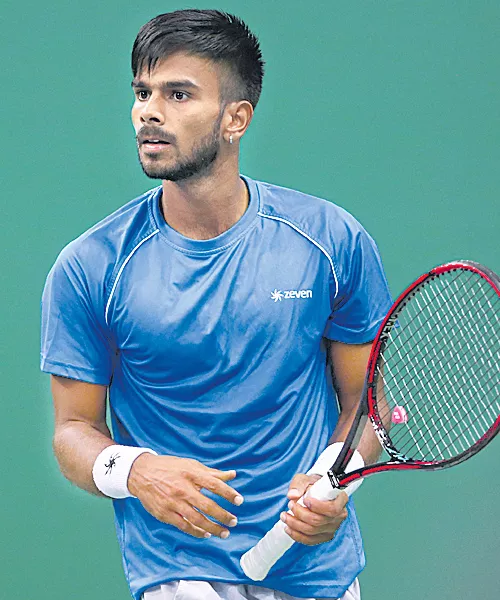 Sumit Nagal Enters Final Of ATP Luca Tour - Sakshi