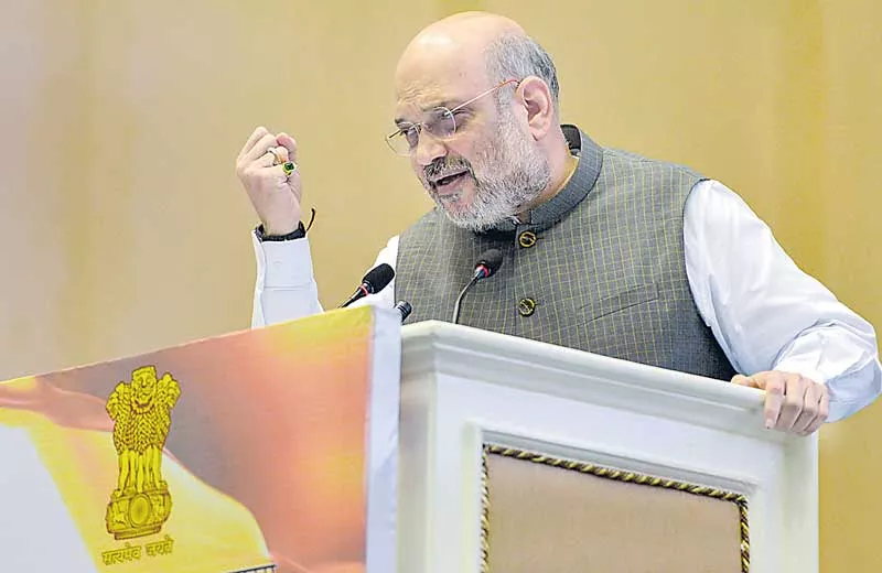 Amit Shah, Hindi, Single National Language, Hindi Day, Anxiety - Sakshi