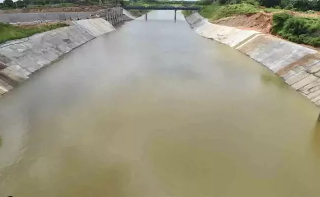 Fishery in the SRSP Flood Canal - Sakshi