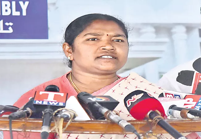 MLA Sitakka Demands TRS Government to Respond On Uranium Mining - Sakshi