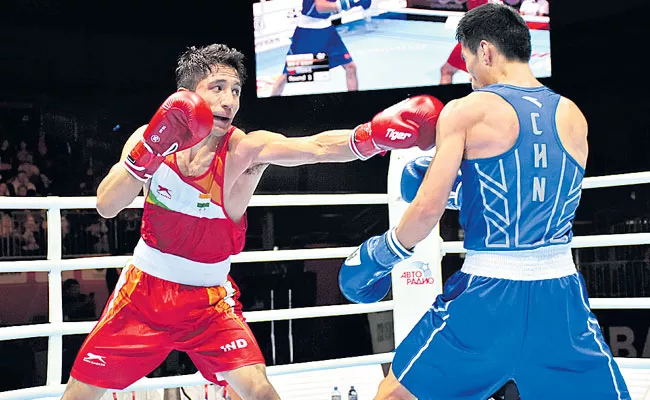 Kavinder Singh and Sanjit Entaire Pre quarter final - Sakshi