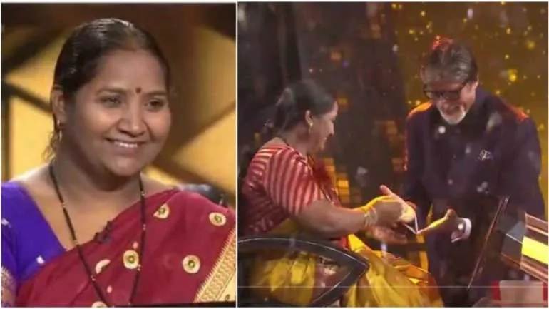 Babita Tade Cook Mid Day Meal Second Crorepati In KBC 11 - Sakshi