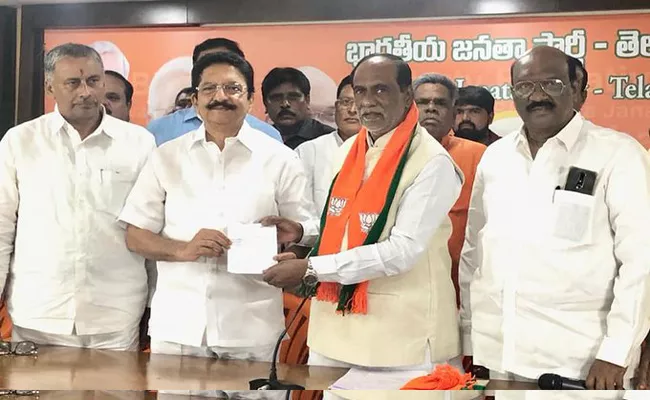 Former Governor Vidyasagar Rao Joins In BJP - Sakshi