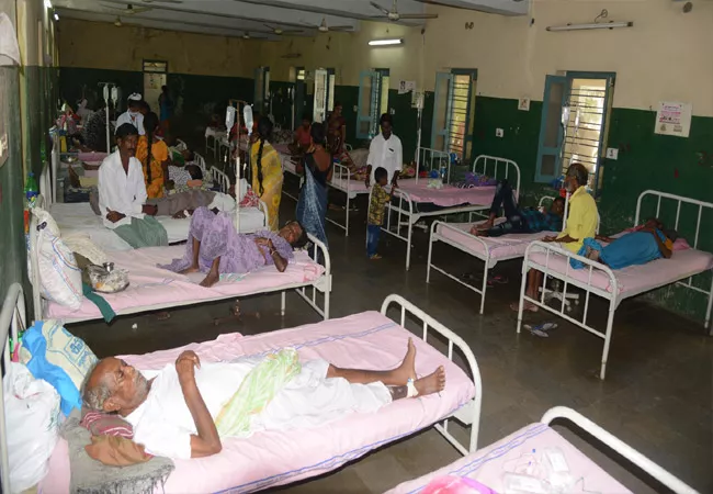 People Suffering Fevers In Karimnagar District - Sakshi