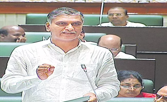 Harishrao Responds In Assembly On Job Notifications In Telangana - Sakshi