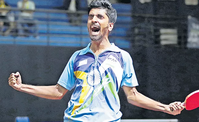 Indian Men Finish Fifth In Asian TT Championship - Sakshi