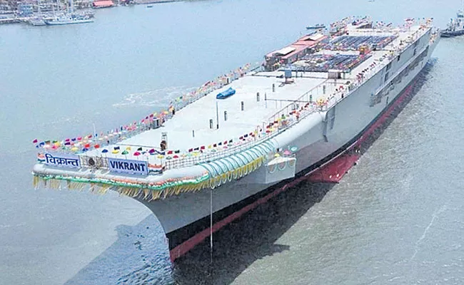  Computer Devices Stolen From INS Vikrant Being Built In Kochi - Sakshi