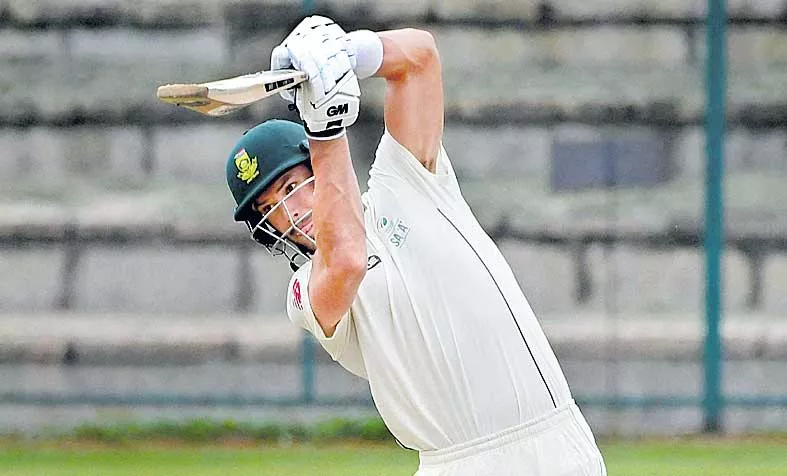 Aiden Markram, Wiaan Mulder slam centuries as South Africa - Sakshi